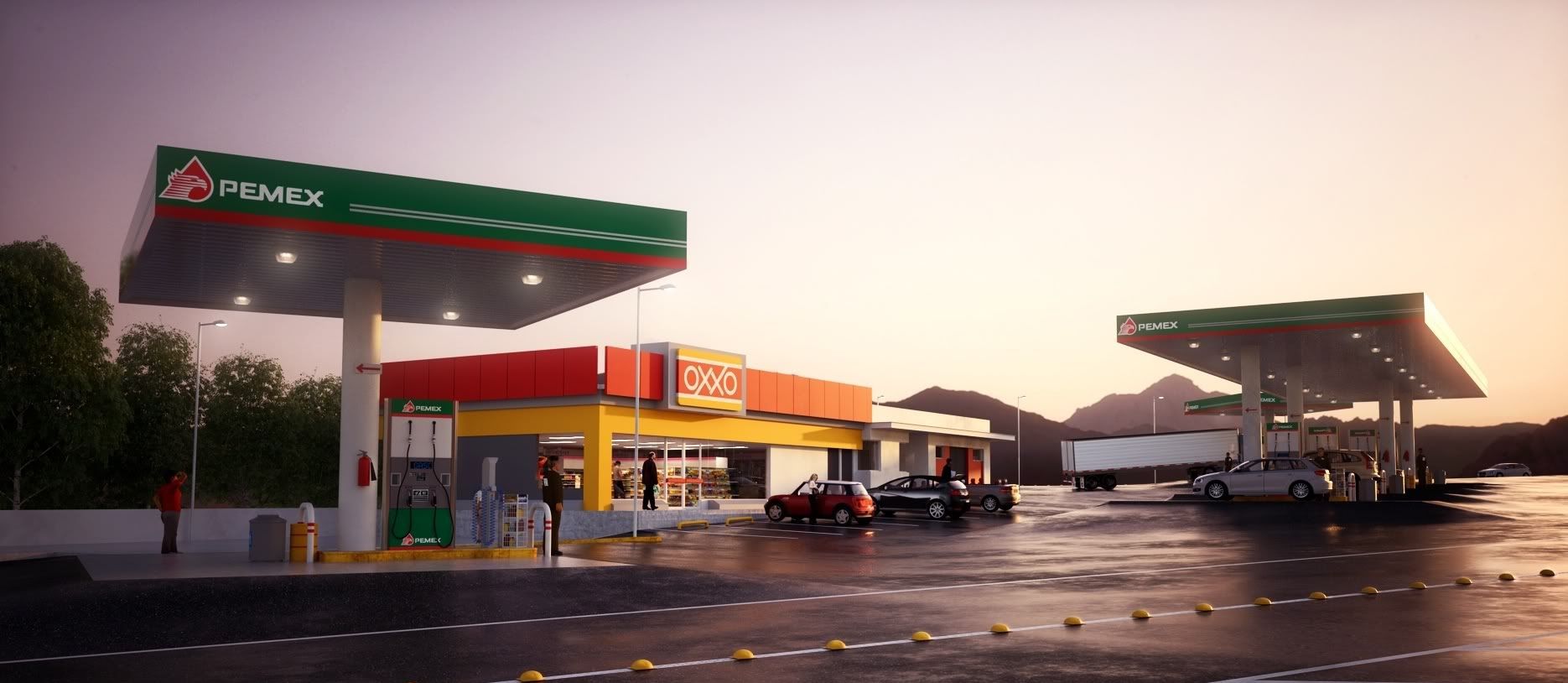 Oxxo y 7 Eleven crecerán como expendedores de gasolina