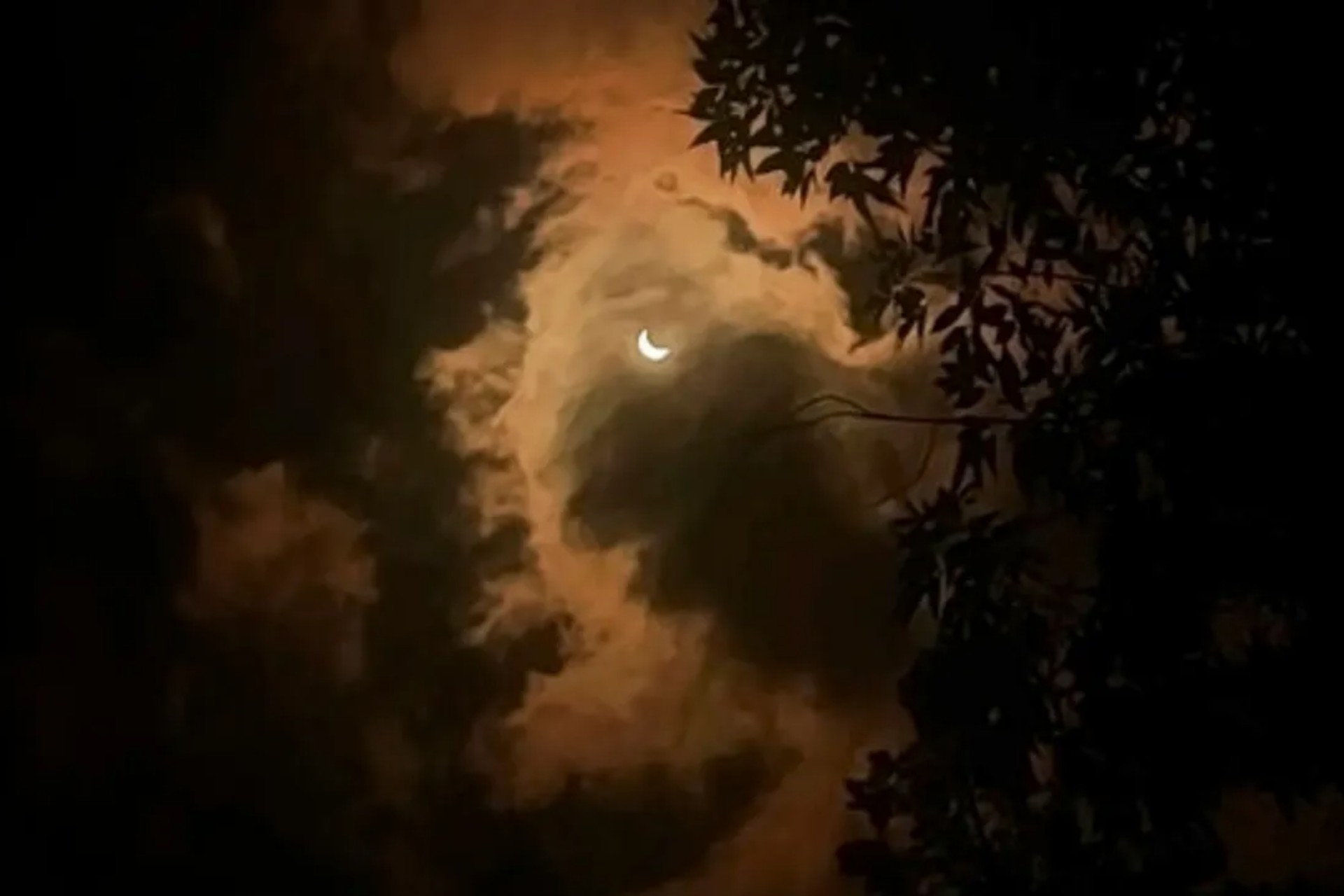 UNAM reconoce fotos captadas durante eclipse solar de abril