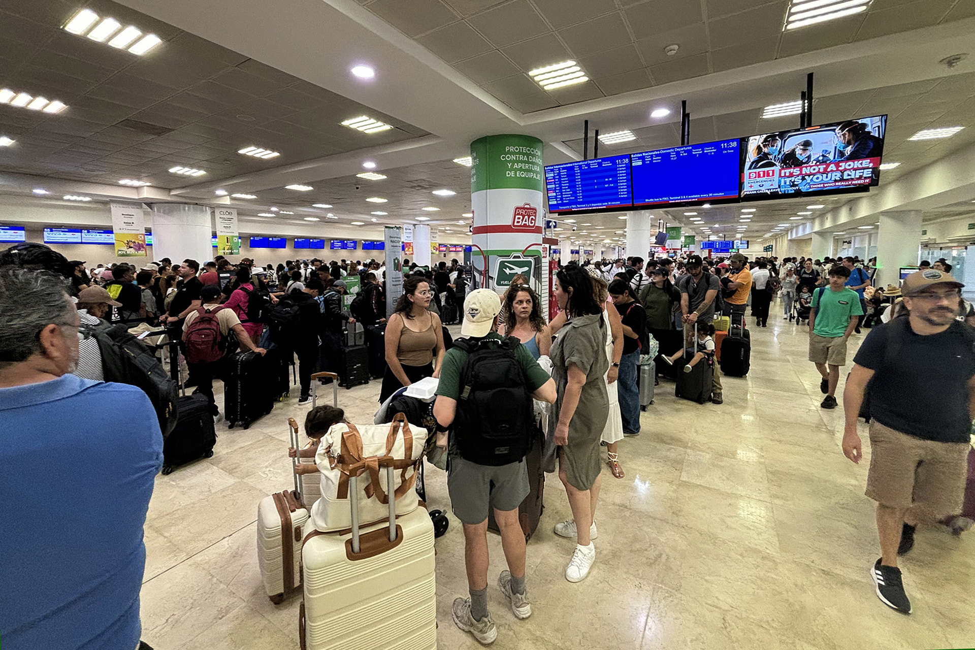 Llegada de pasajeros internacionales a México creció 8.3 % de enero a mayo